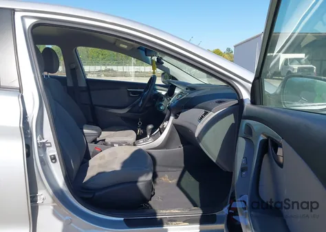 2012 Hyundai Elantra Gls из США, поврежденный, VIN 5NPDH4AE5CH091236